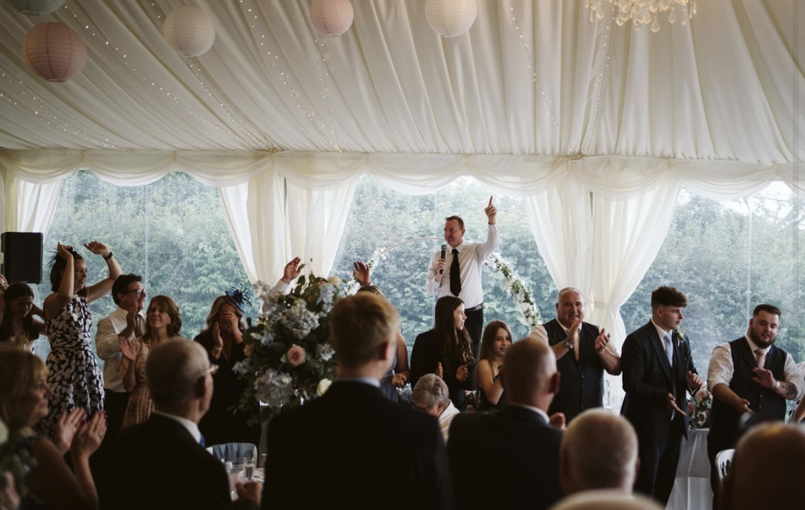 singing waiter weddings