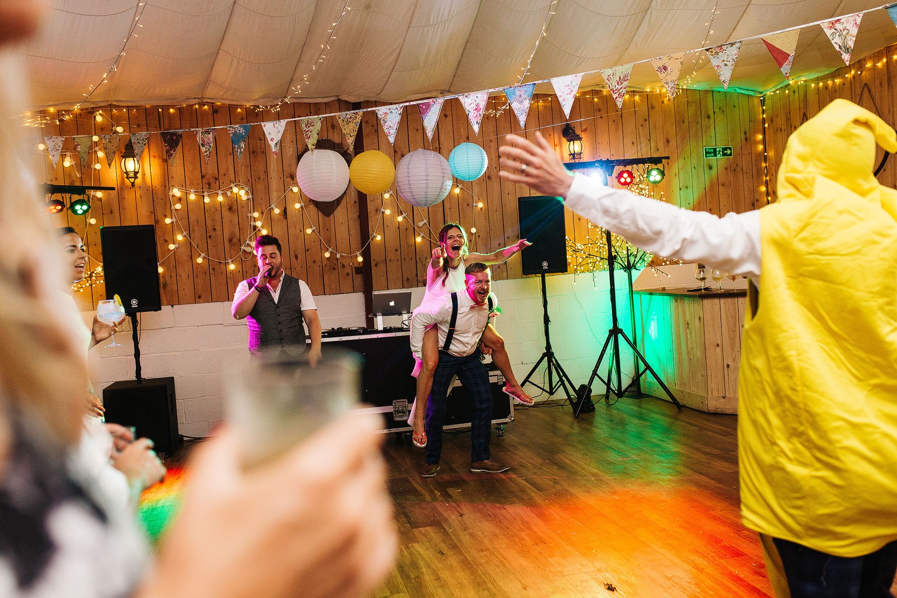 birthday party singing waiters